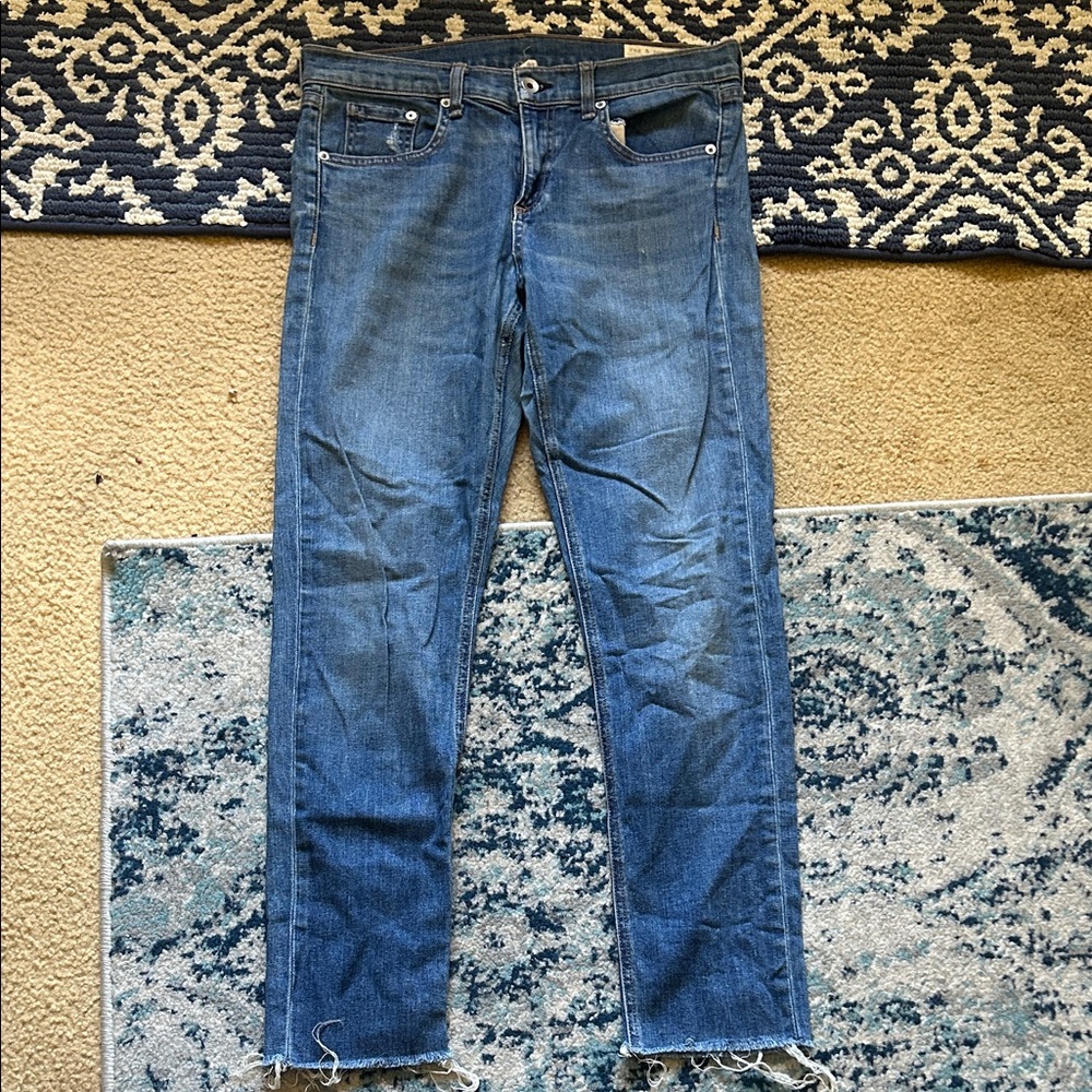 rag & bone Relaxed Fit Blue Jeans